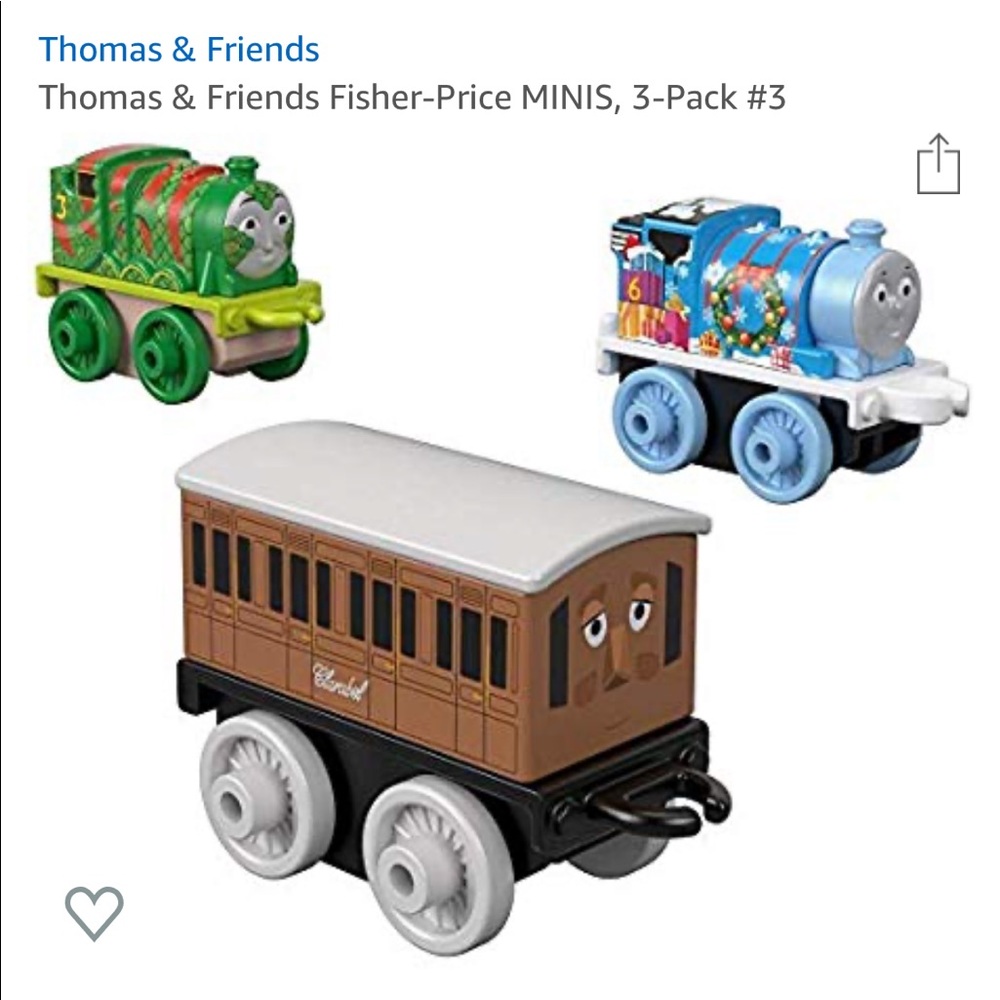 Thomas the train mini 3 pack.